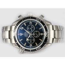 Omega Seamaster Planet Ocean Chronograph Arbeitsgruppe Mit White Marking-selben Chassis Wie 7750-High Quality