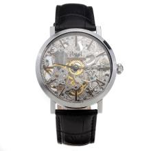Piaget Altiplano Manual Winding with Skeleton Dial-Leather Strap