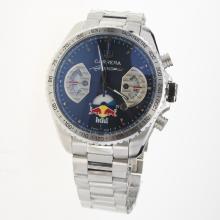 Tag Heuer Carrera RedBull Racing Edition Working Chronograph with Black Dial S/S