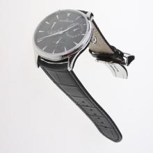 Jaeger-Lecoultre Master Control Working Power Reserve 41J Automatic with Black Dial-Leather Strap