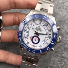 Rolex Yachtmaster II Ceramic Bezel with White Dial