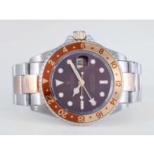 Rolex GMT-Master II Automatik Two Tone Mit Brown Dial