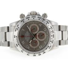 Rolex Daytona Chronograph Arbeitsgruppe Mit Gray Dial-Diamond Markers