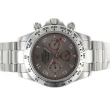 Rolex Daytona Automatic Number Markers Mit Gray Dial